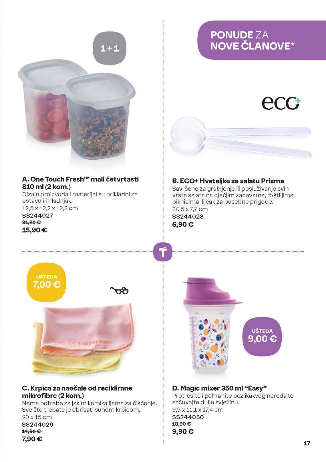 TUPPERWARE  SNIZENJA KATALOG AKCIJA