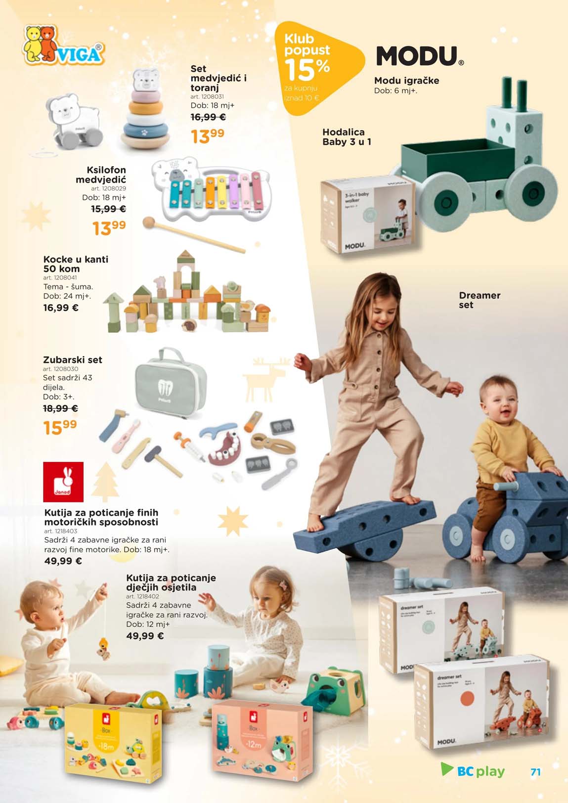 Beby center Božićni katalog