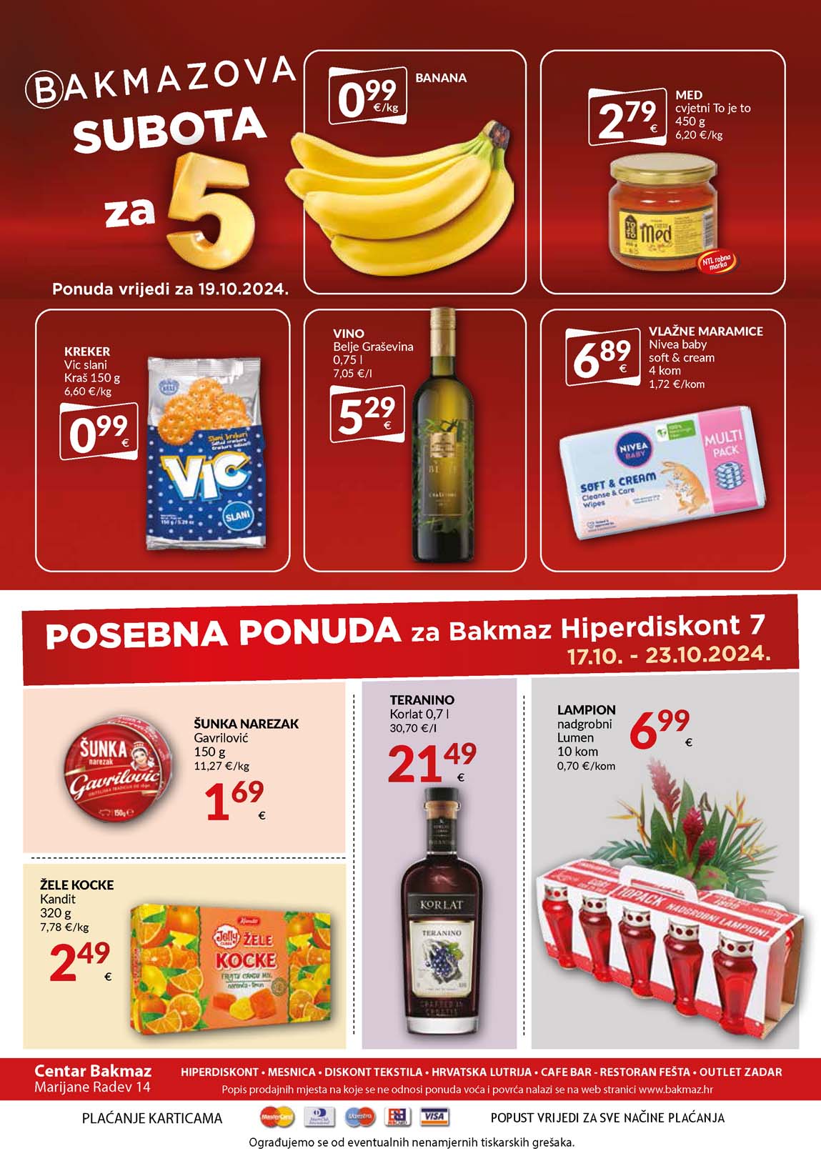 BAKMAZ KATALOG AKCIJA POPUSTI 