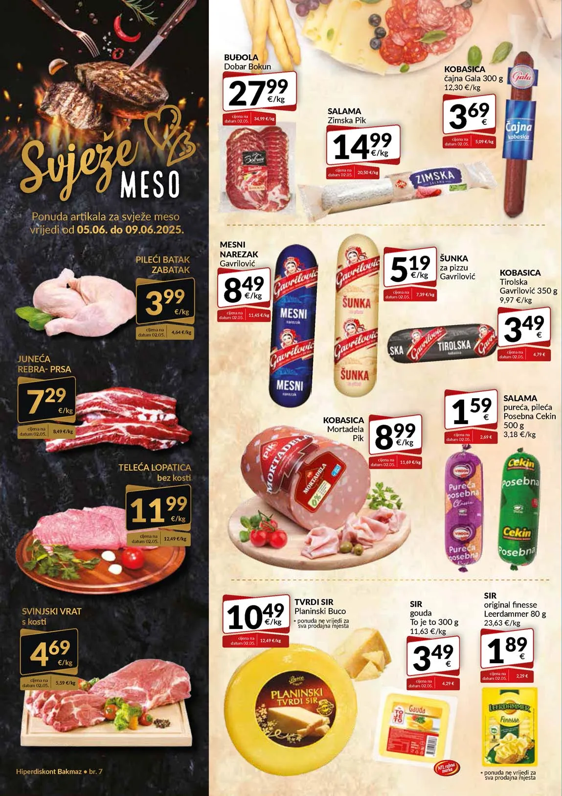 Sniženja Bakmaz kataloška ponuda