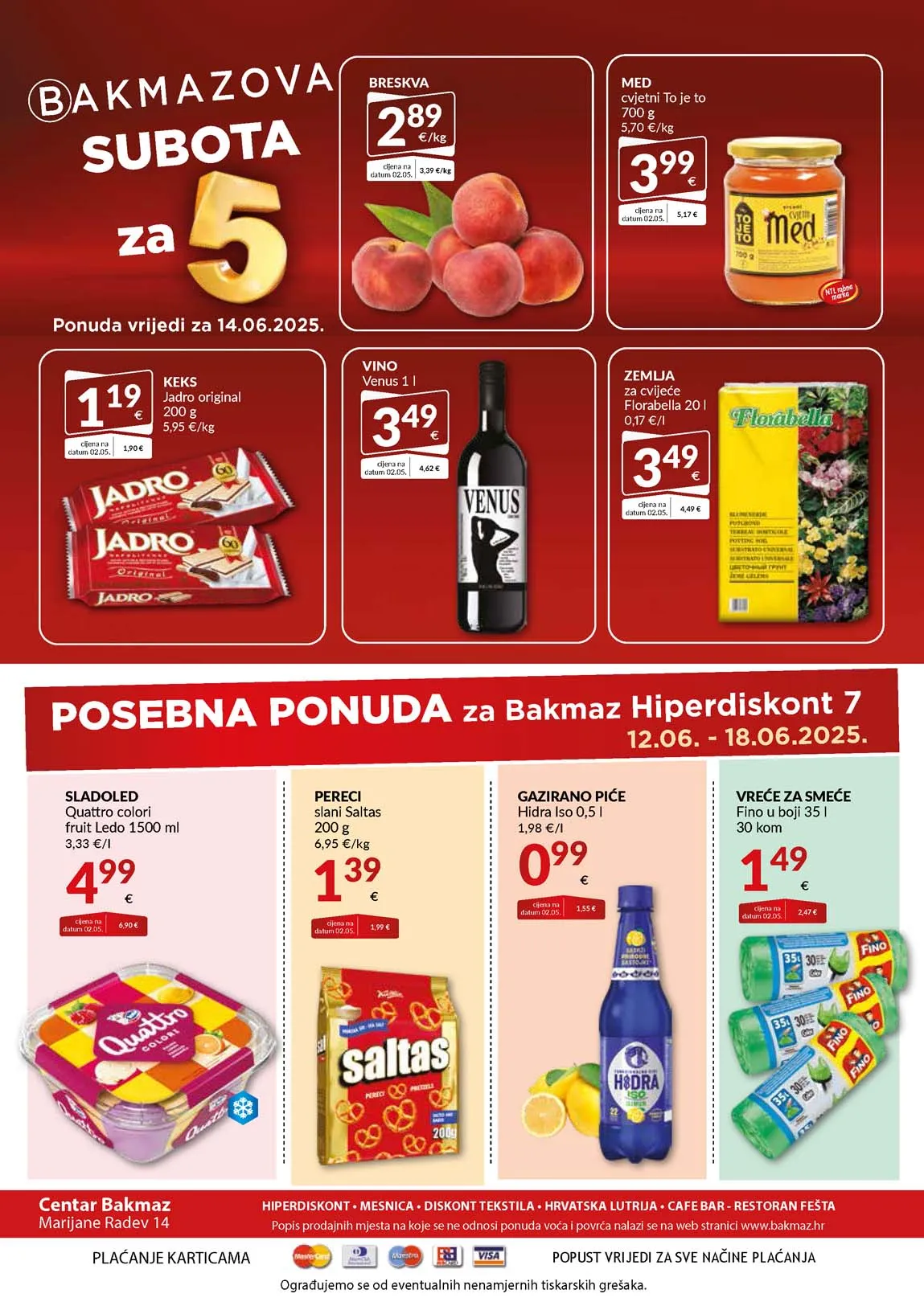 Sniženja Bakmaz kataloška ponuda