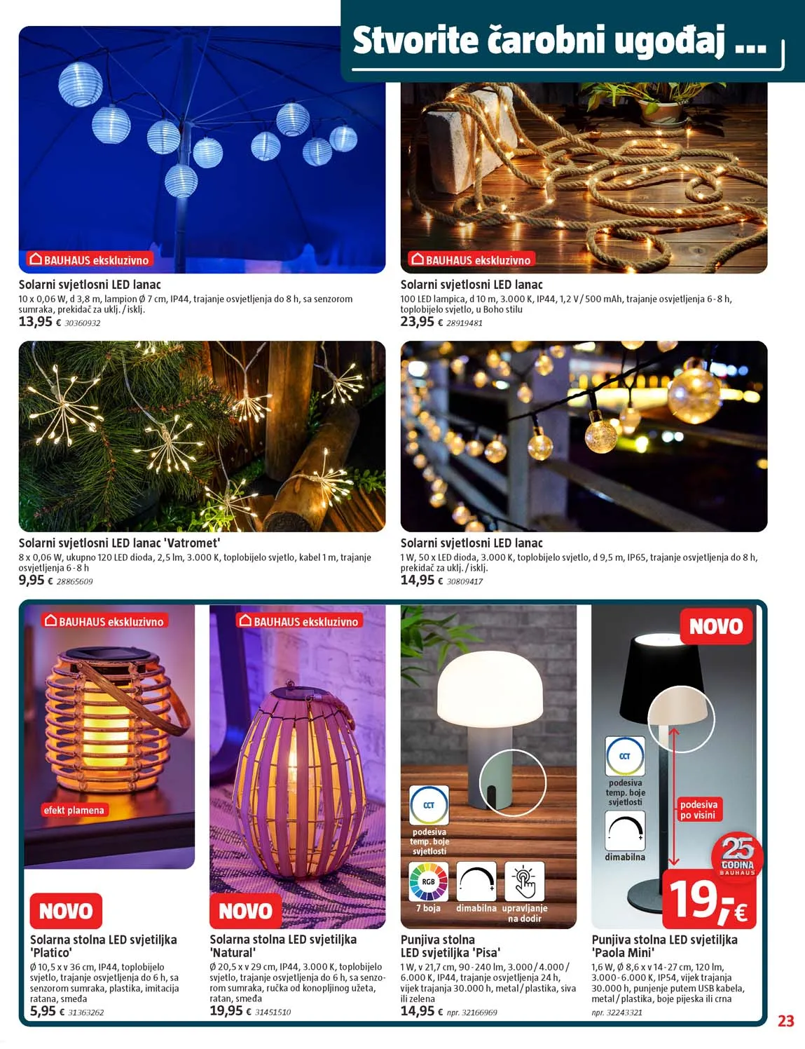 Katalog Bauhaus sniženja
