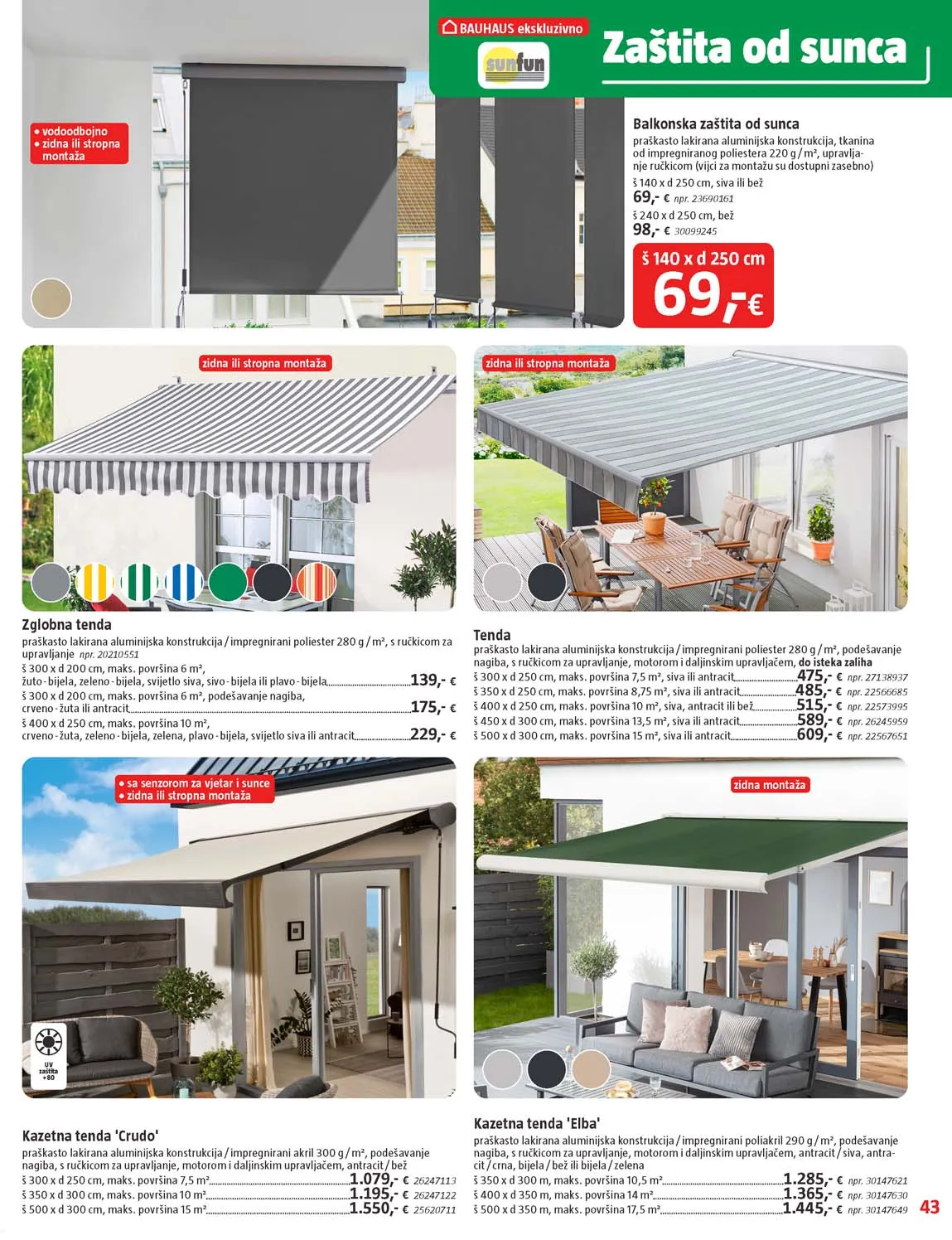 Katalog Bauhaus sniženja