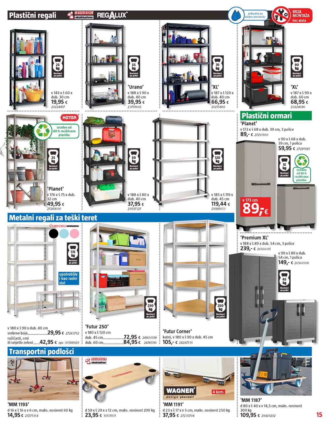 Katalog Bauhaus sniženja