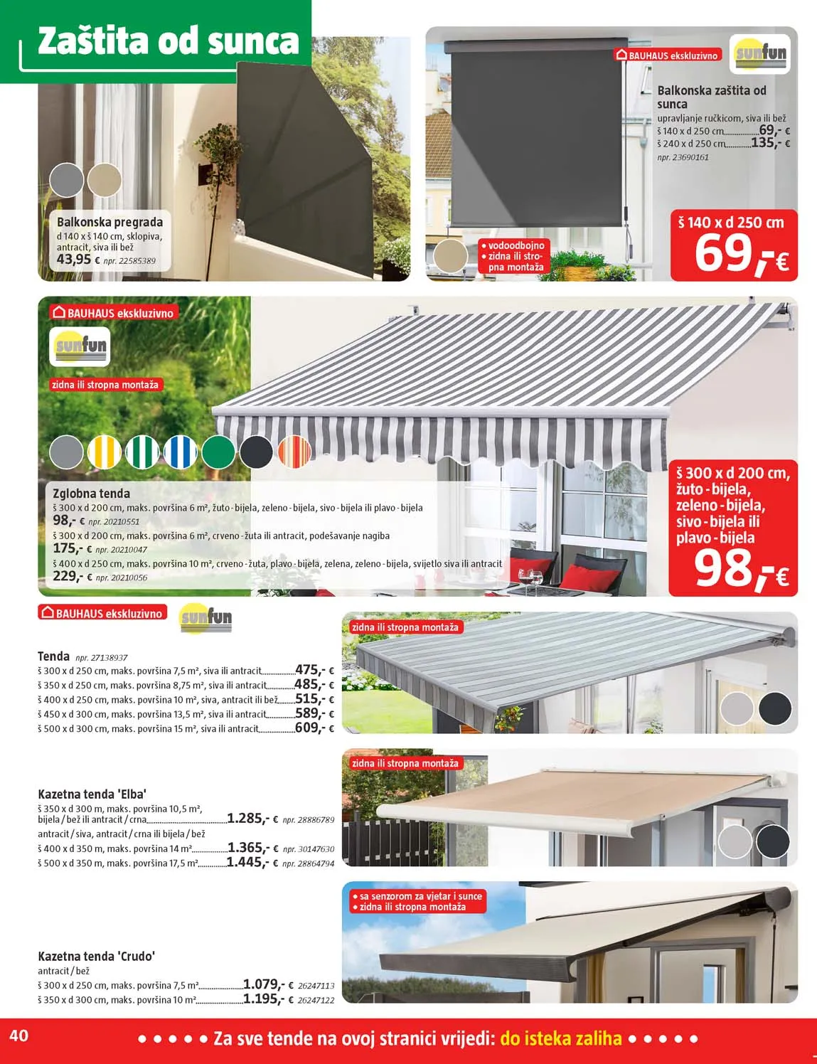 Katalog Bauhaus sniženja