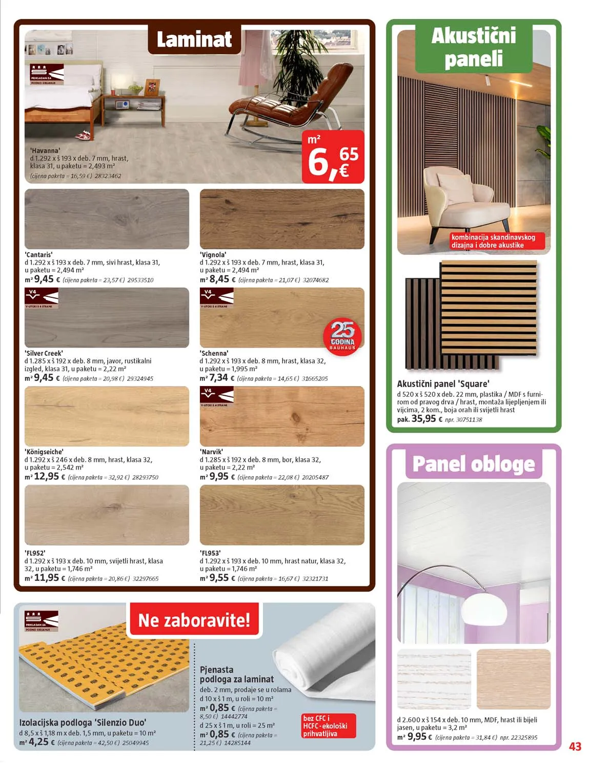 Katalog Bauhaus sniženja