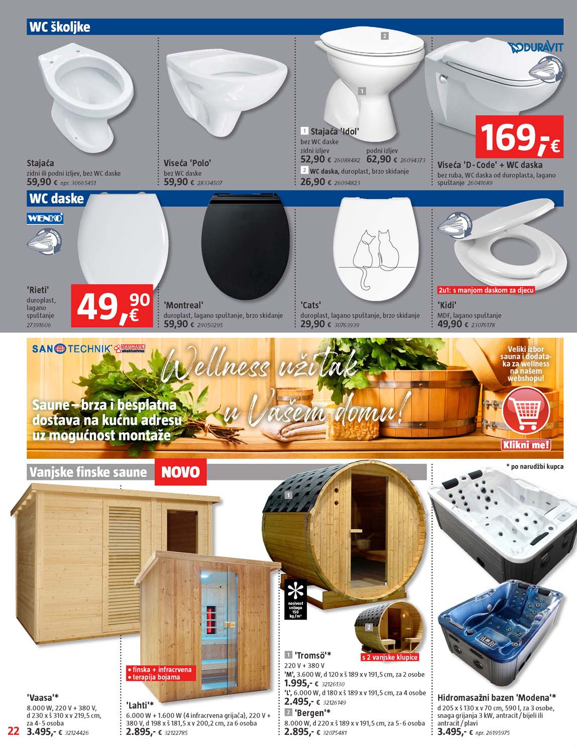 Katalog Bauhaus sniženja