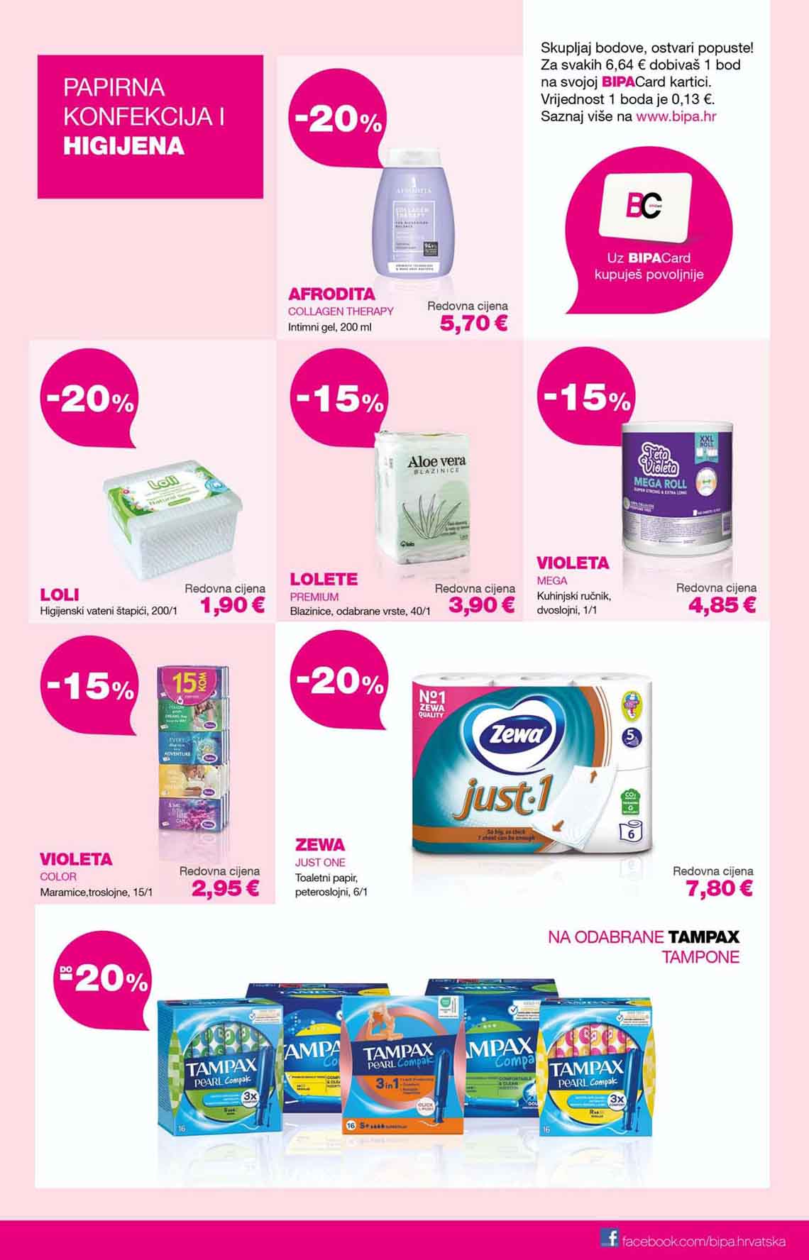 Bipa card katalog sniženja