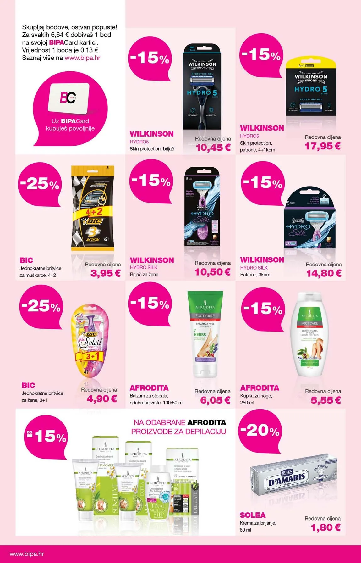 Bipa card katalog sniženja