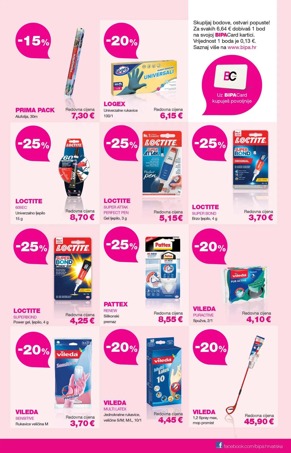 Bipa card katalog sniženja