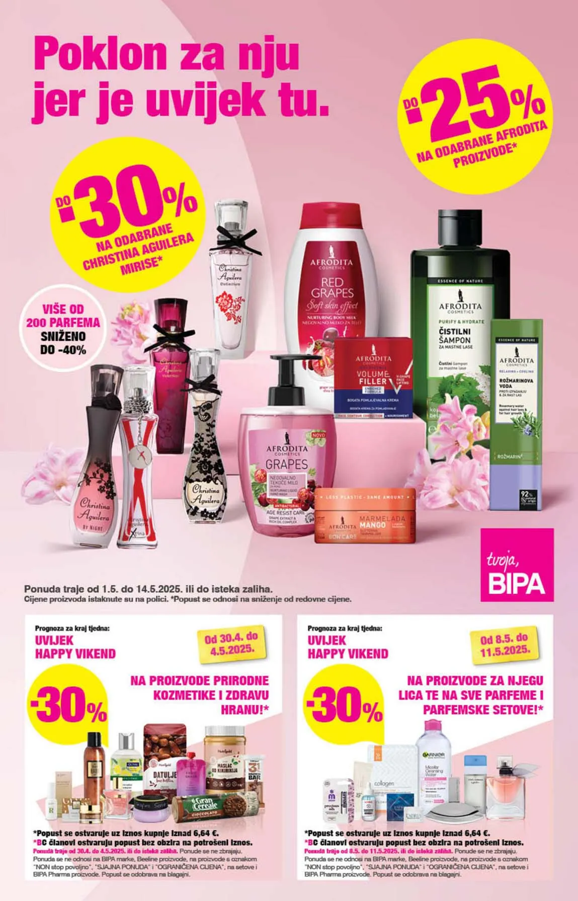 BIPA katalog sniženja do 14.05.2025