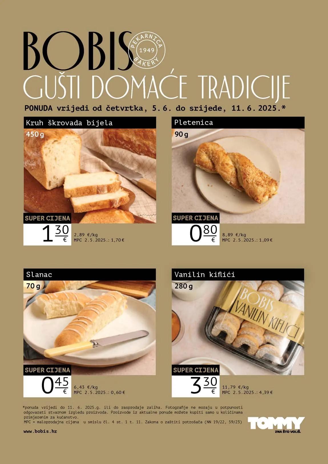 BOBIS akcija Katalog sniženja do 11.06.2025