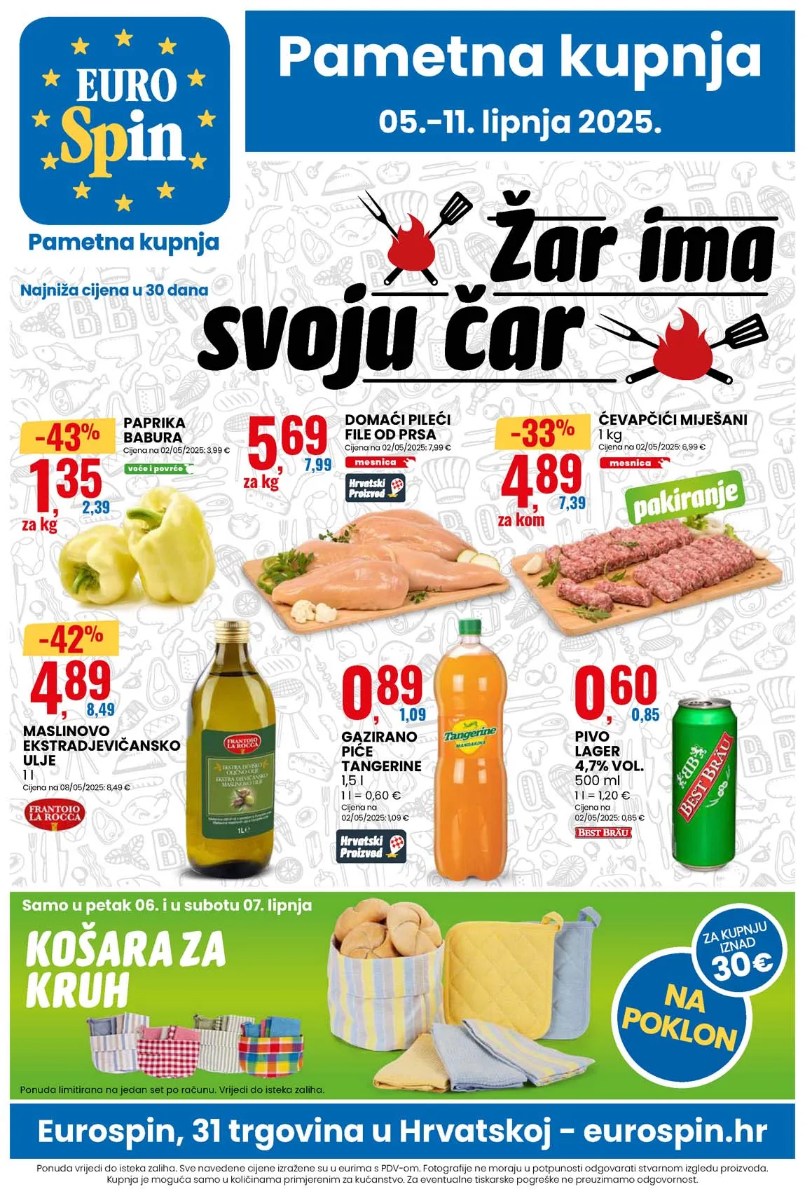 Eurospin akcija Katalog sniženja 11.06.2025