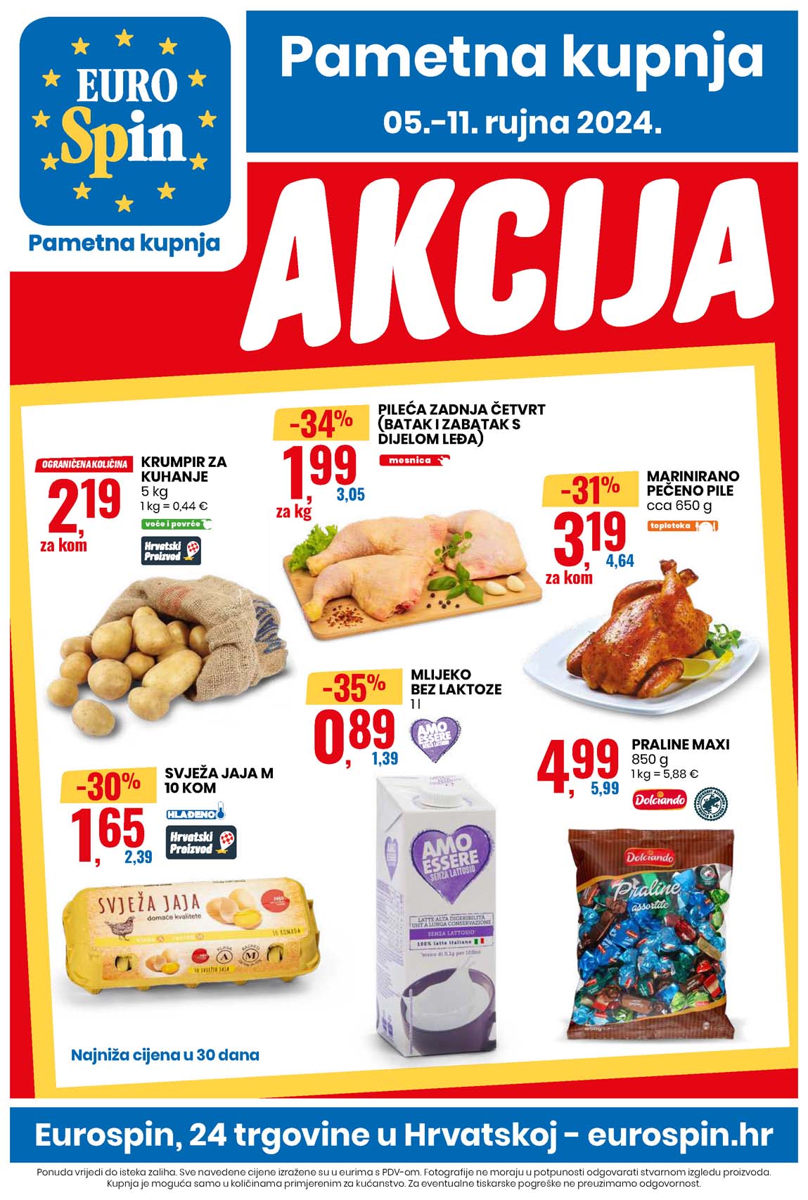 EUROSPIN  KATALOG AKCIJA POPUSTI 