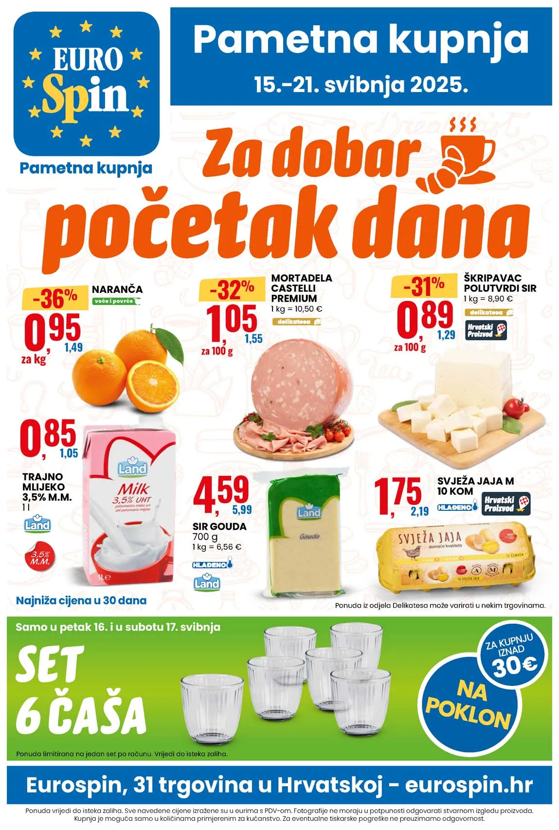 Eurospin akcija Katalog sniženja 21.05.2025