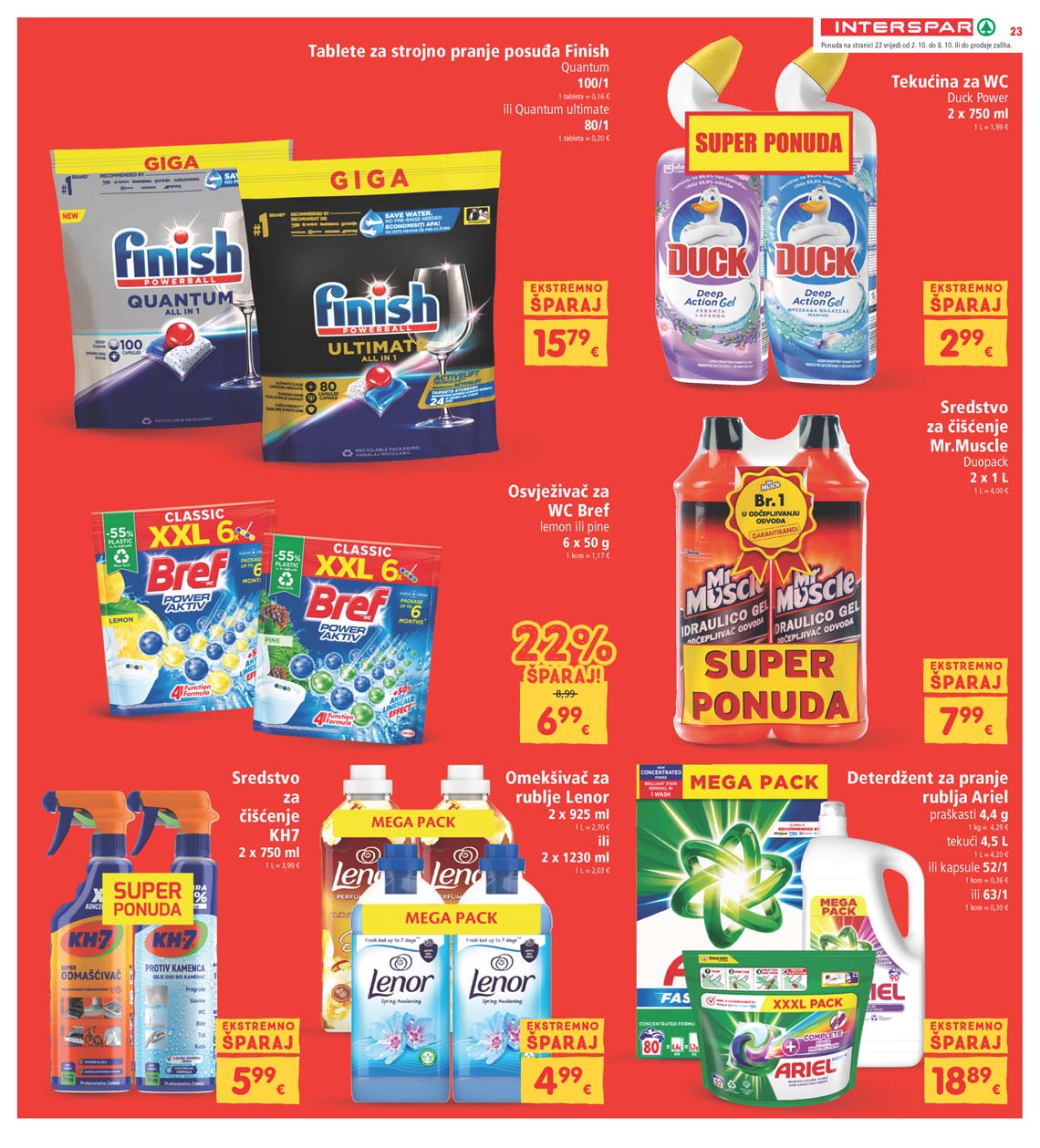 INTERSPAR KATALOG AKCIJA POPUSTI 