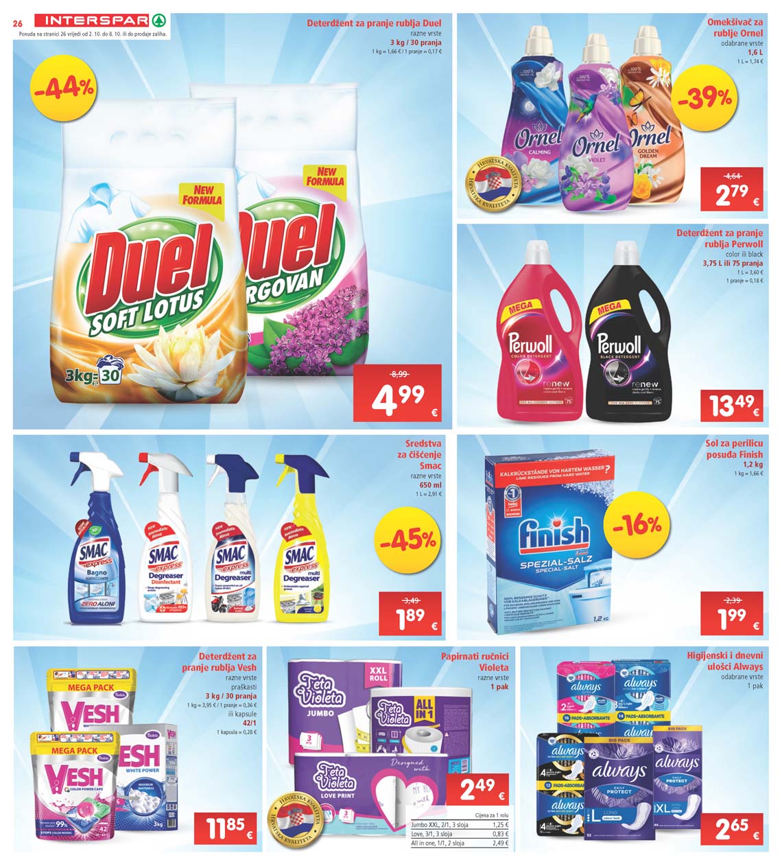 INTERSPAR KATALOG AKCIJA POPUSTI 