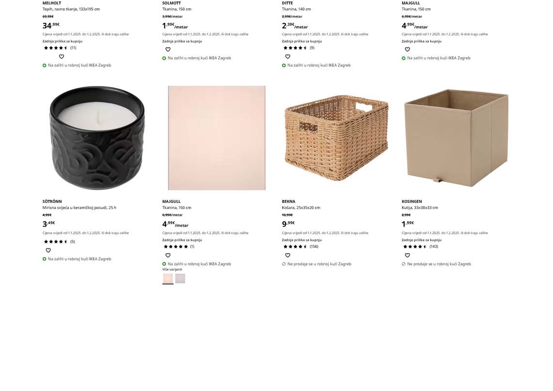 IKEA SEZONSKO SNIŽENJE