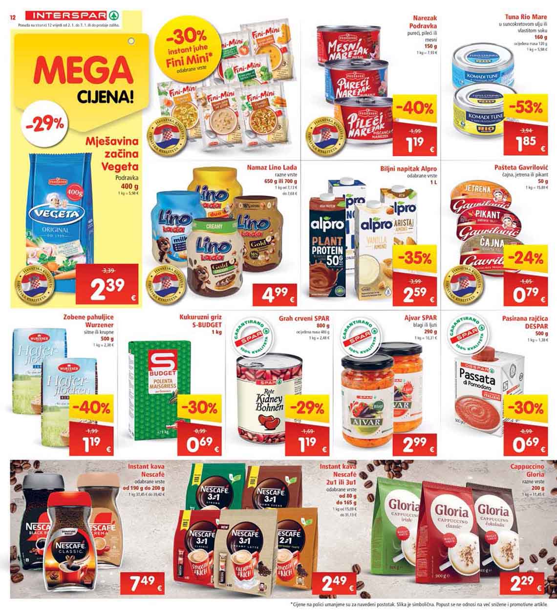 Katalog sniženja Interspar