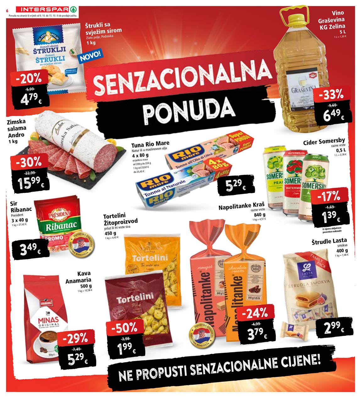 INTERSPAR KATALOG AKCIJA POPUSTI 