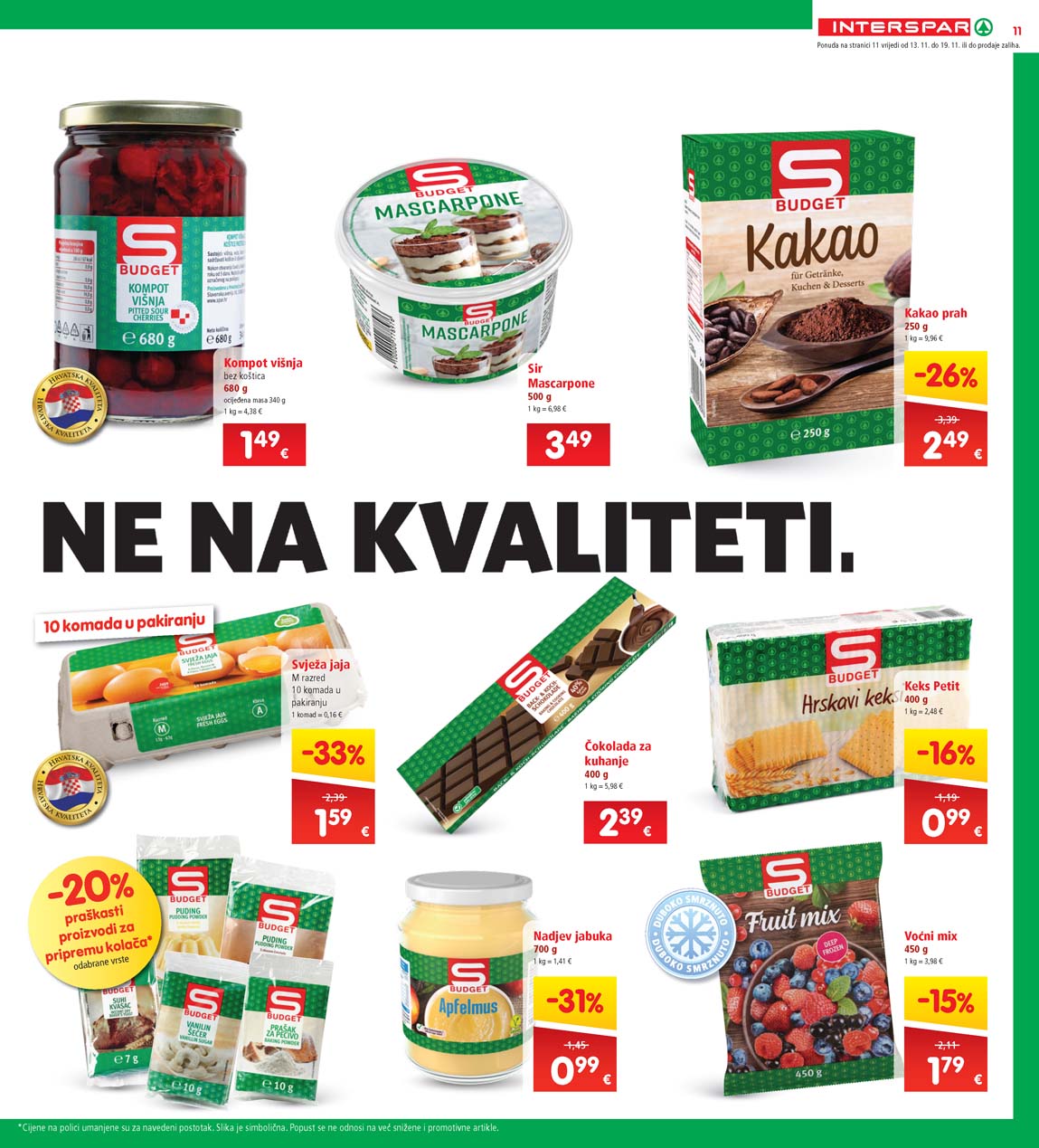 Katalog sniženja Interspar