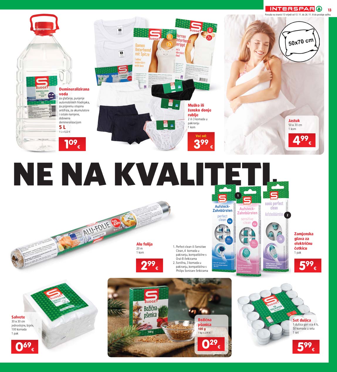 Katalog sniženja Interspar