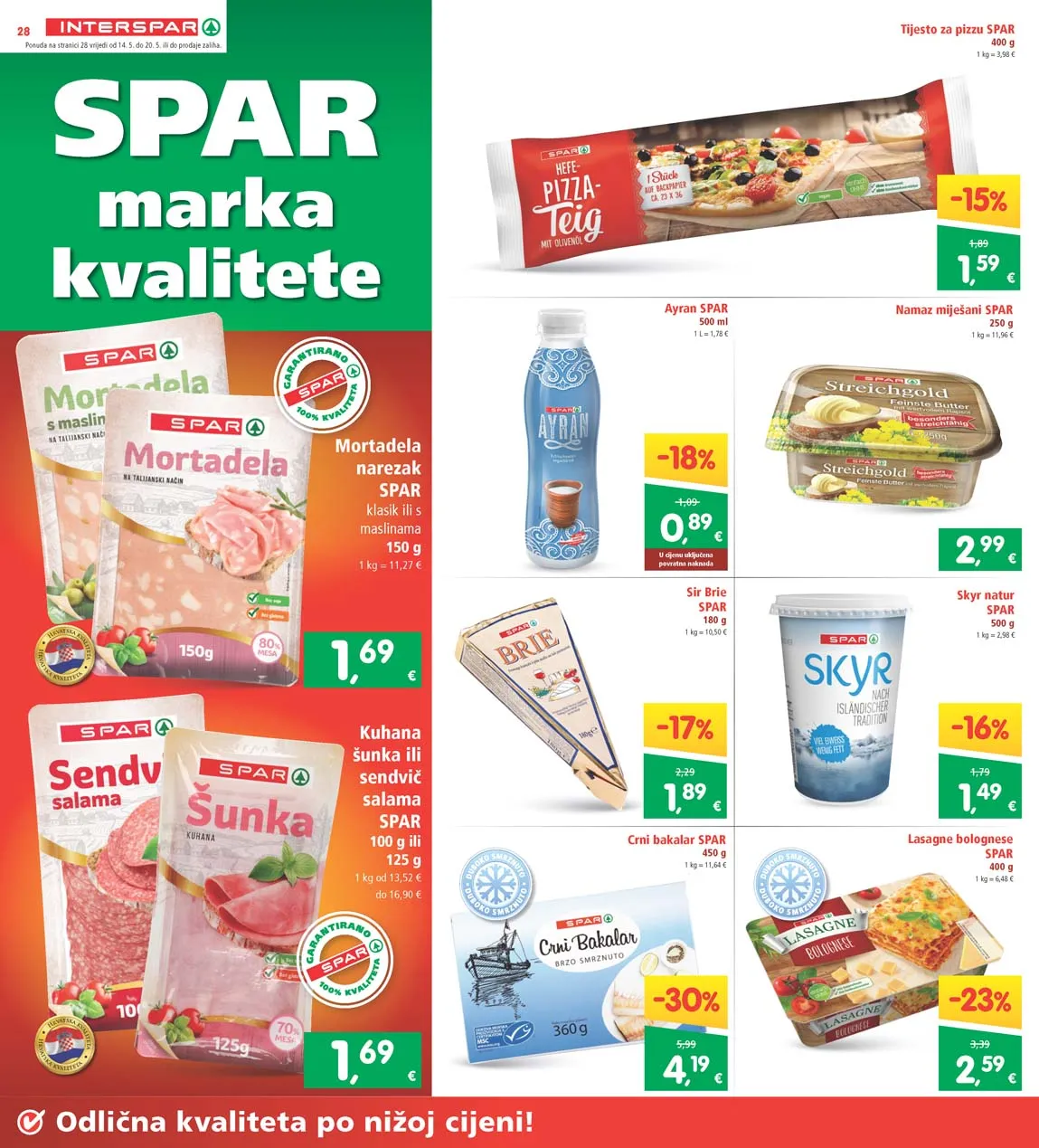 Katalog sniženja Interspar