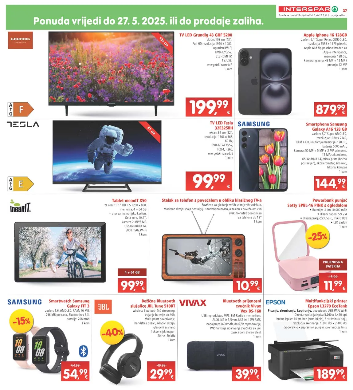 Katalog sniženja Interspar