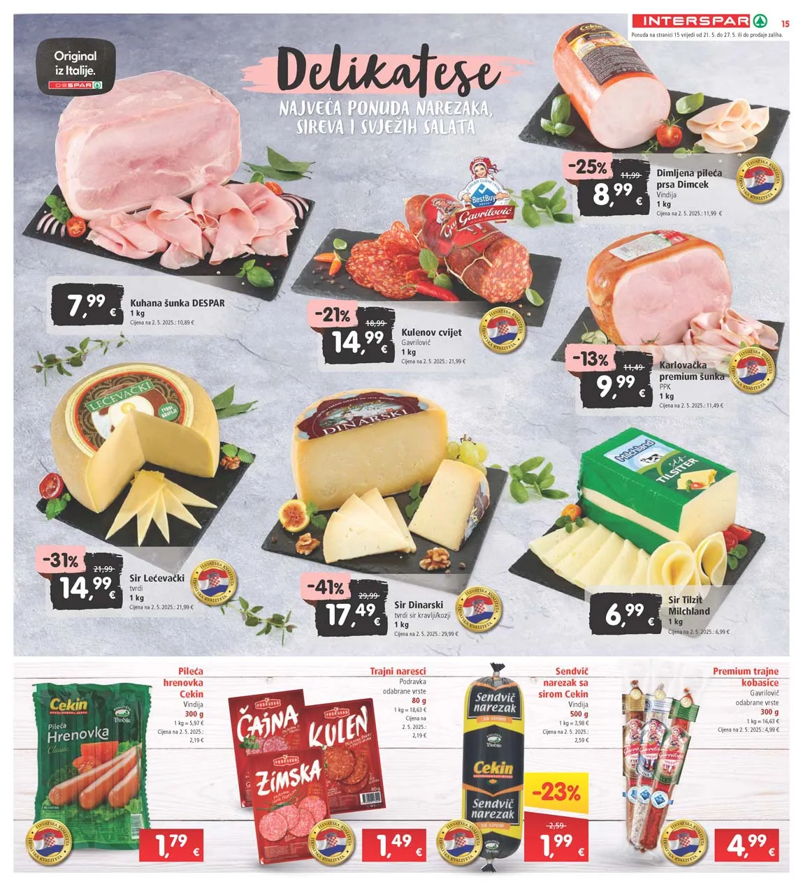 Katalog sniženja Interspar