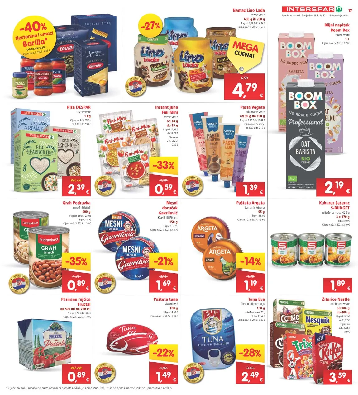 Katalog sniženja Interspar