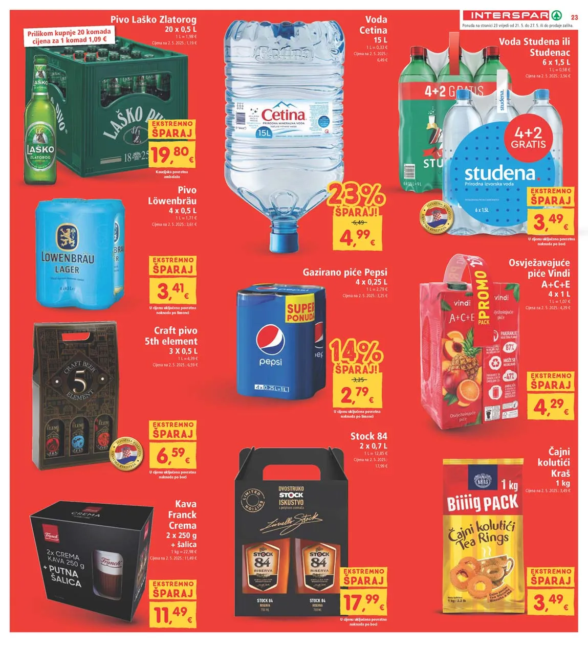 Katalog sniženja Interspar