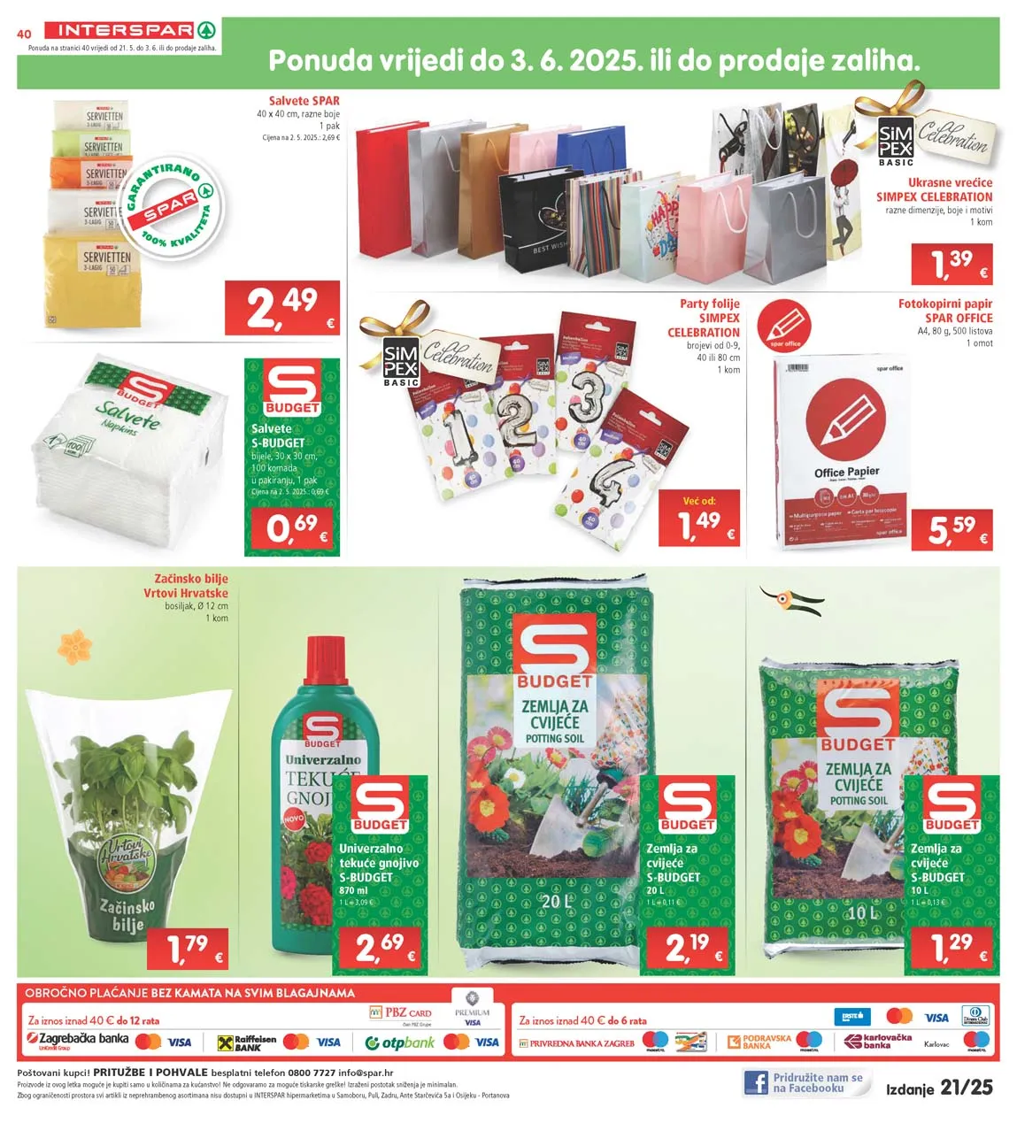 Katalog sniženja Interspar