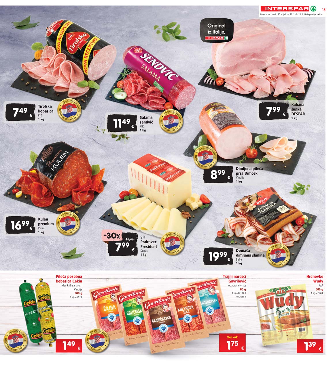 Katalog sniženja Interspar