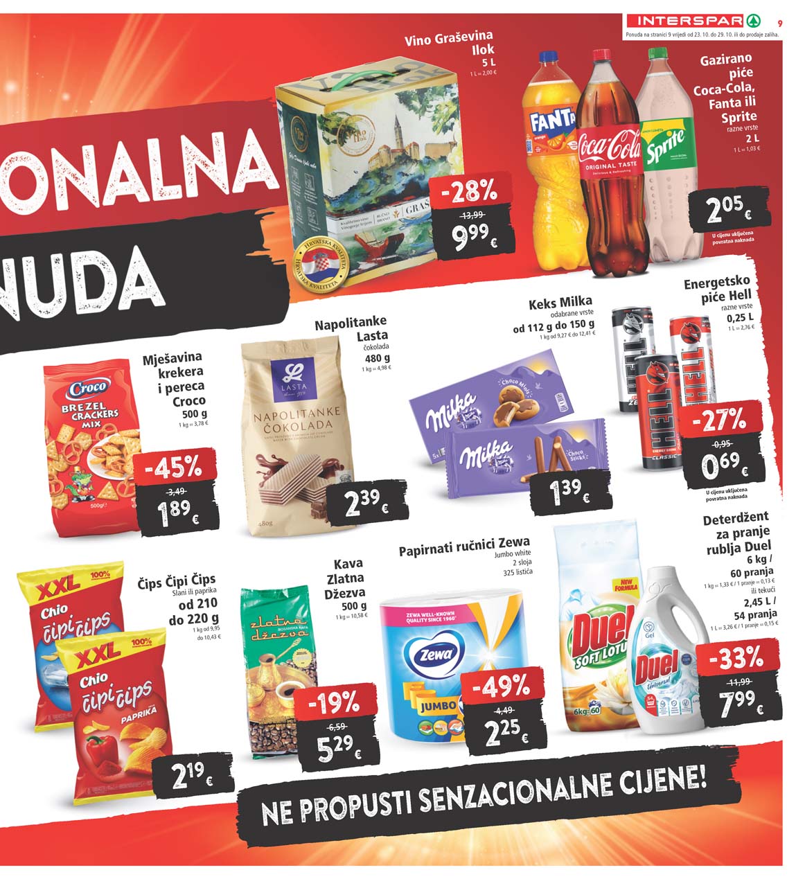 INTERSPAR KATALOG AKCIJA POPUSTI 