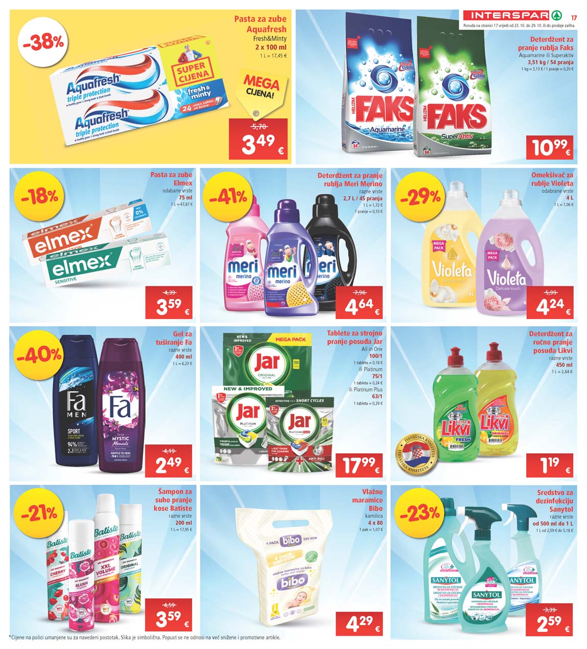 INTERSPAR KATALOG AKCIJA POPUSTI 