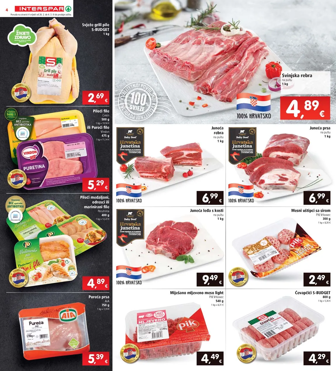 Katalog sniženja Interspar