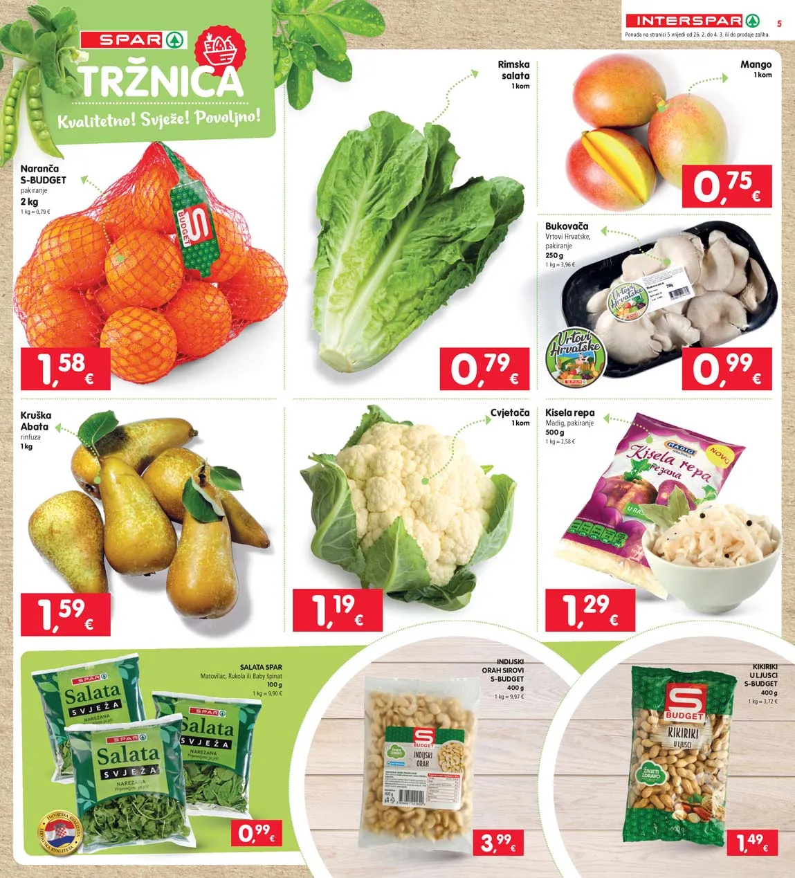 Katalog sniženja Interspar