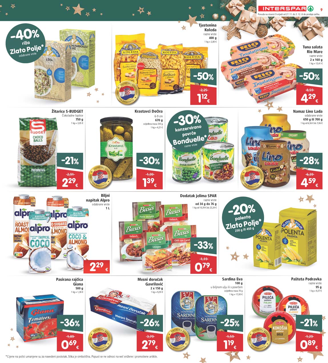 Katalog sniženja Interspar