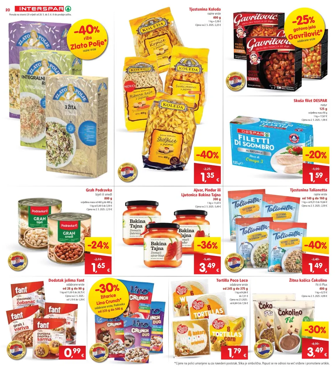 Katalog sniženja Interspar