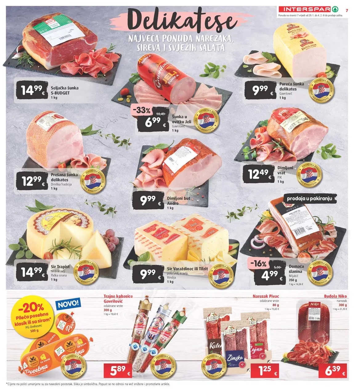 Katalog sniženja Interspar