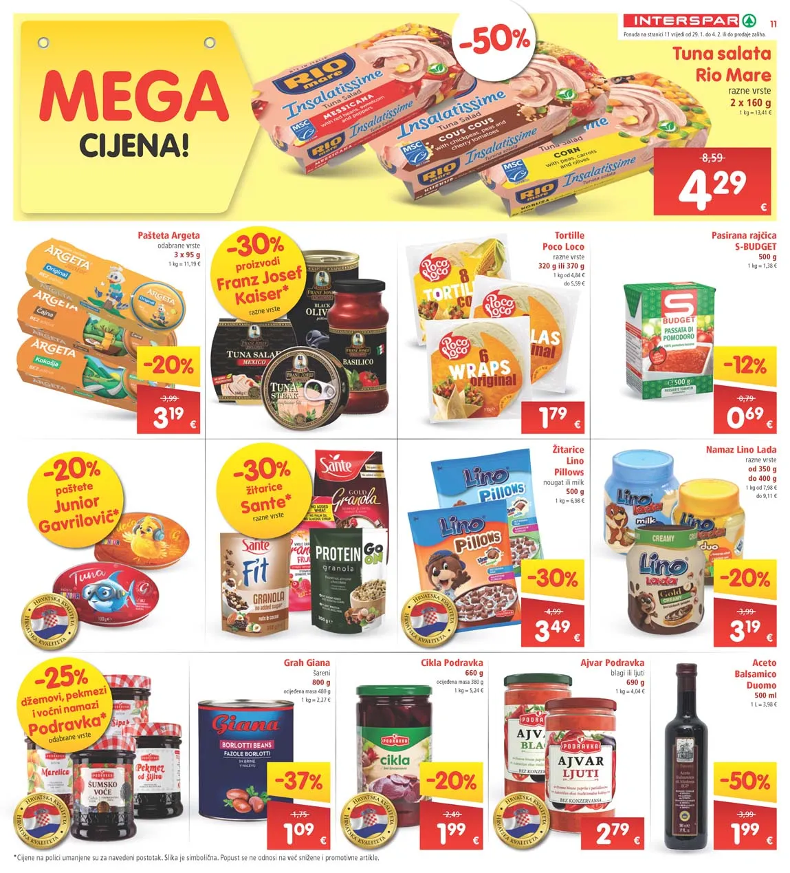 Katalog sniženja Interspar