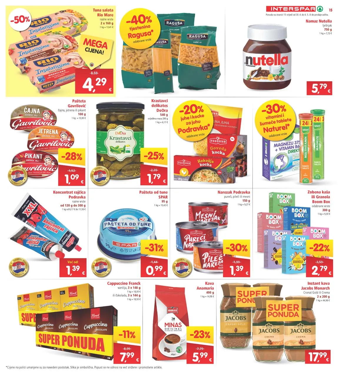 Katalog sniženja Interspar