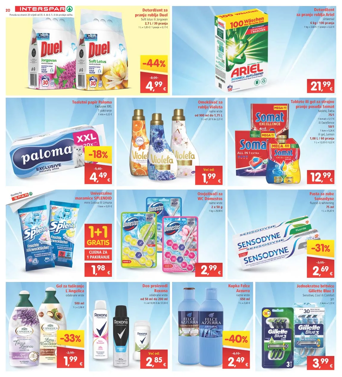 Katalog sniženja Interspar