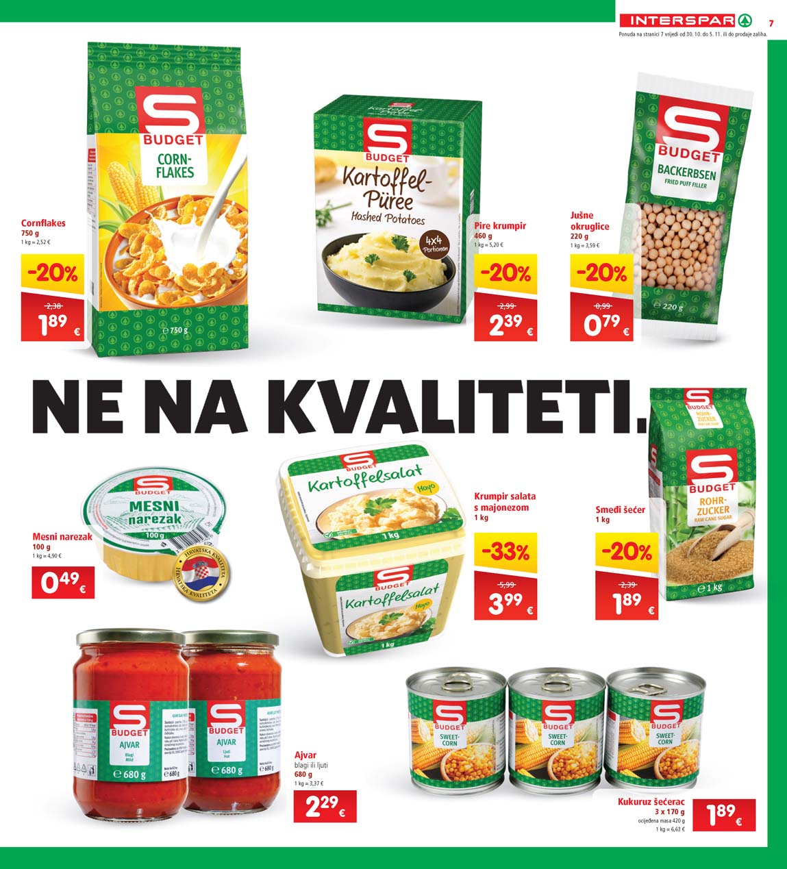 Katalog Interspar sniženja cijena 