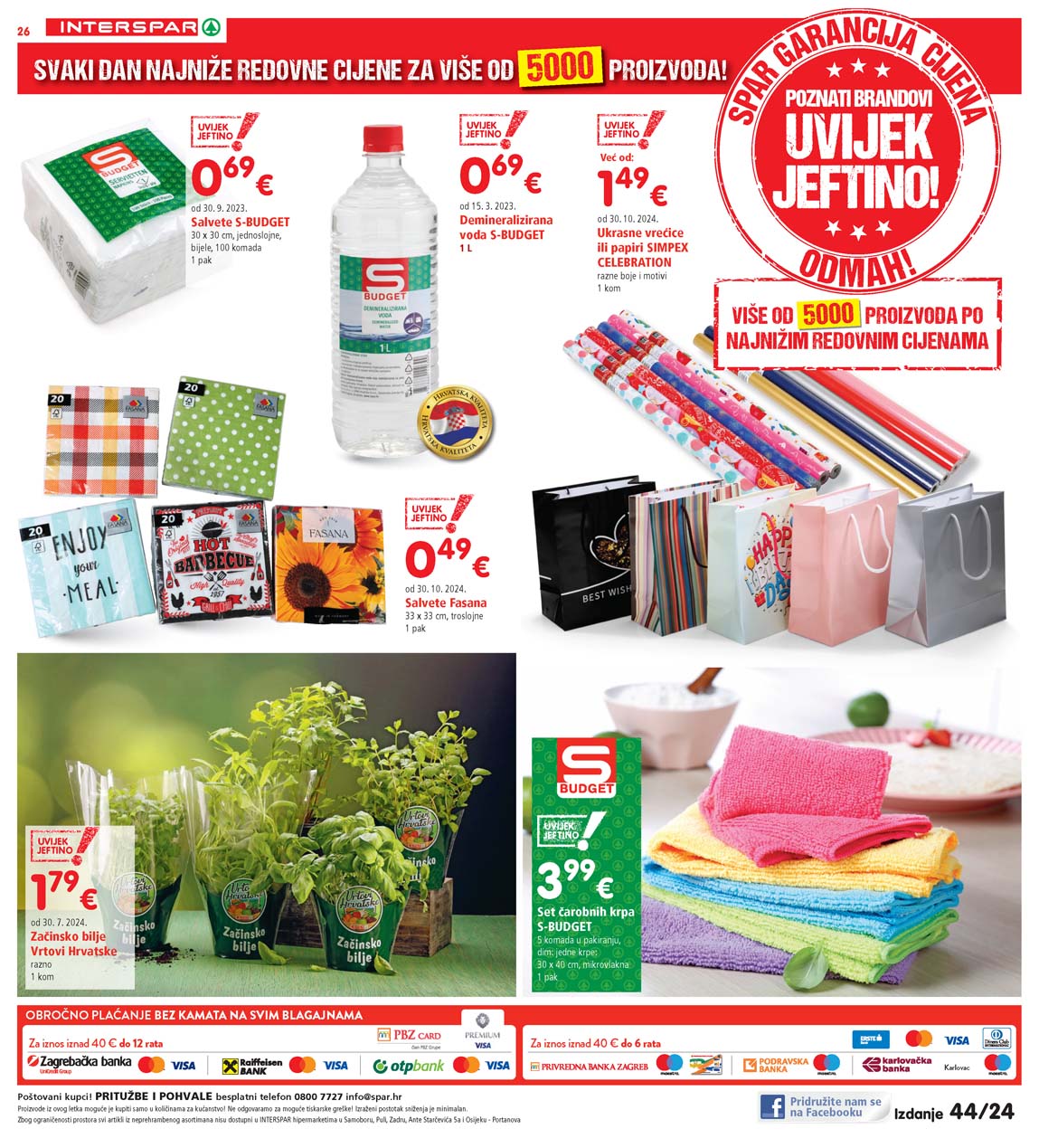 Katalog Interspar sniženja cijena 