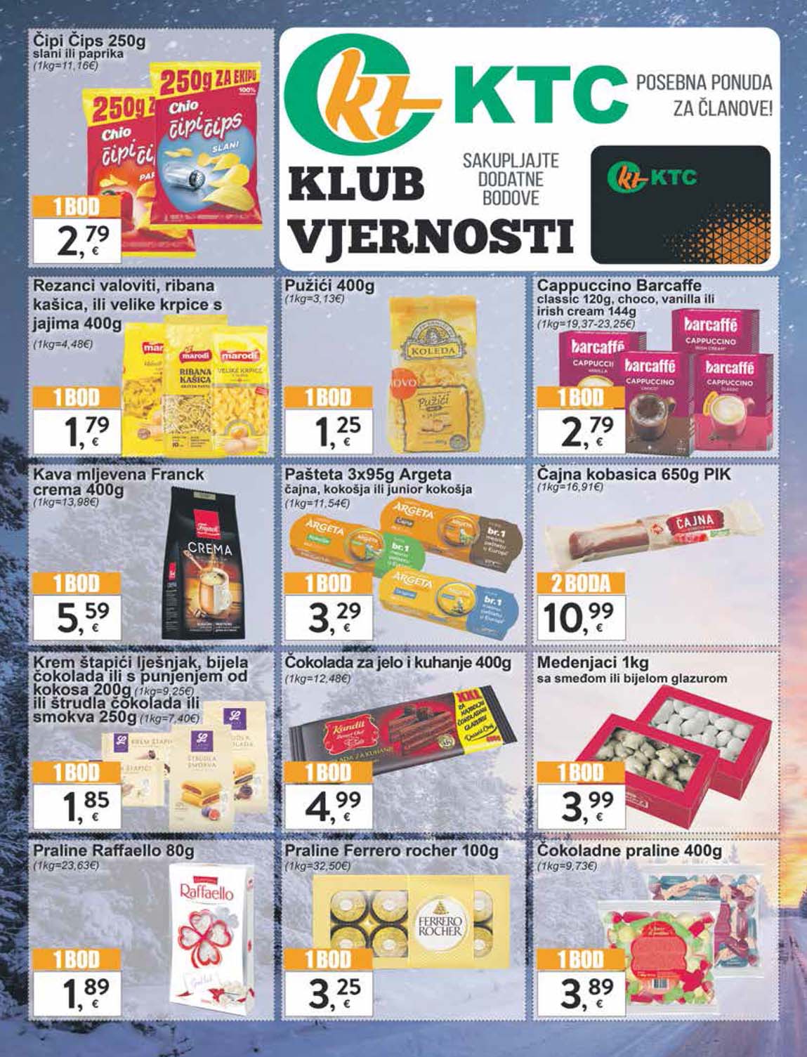 Katalog KTS sniženja prehrane