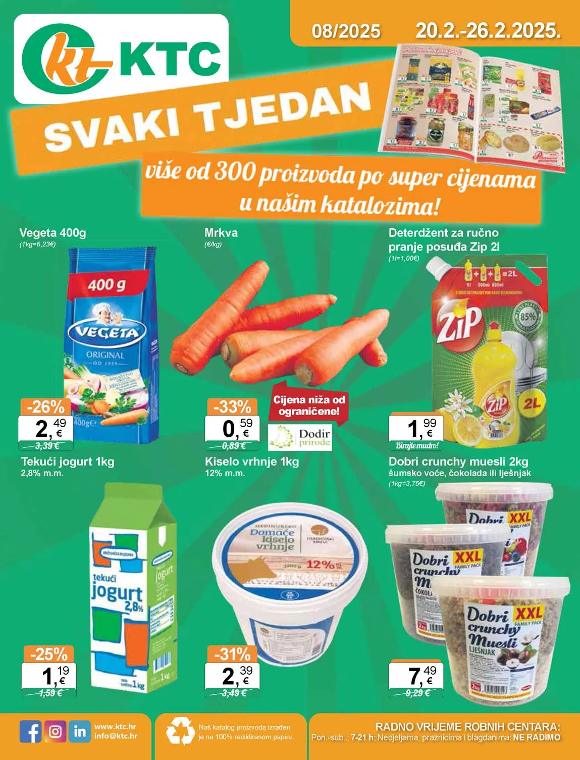 Katalog KTS sniženja prehrane