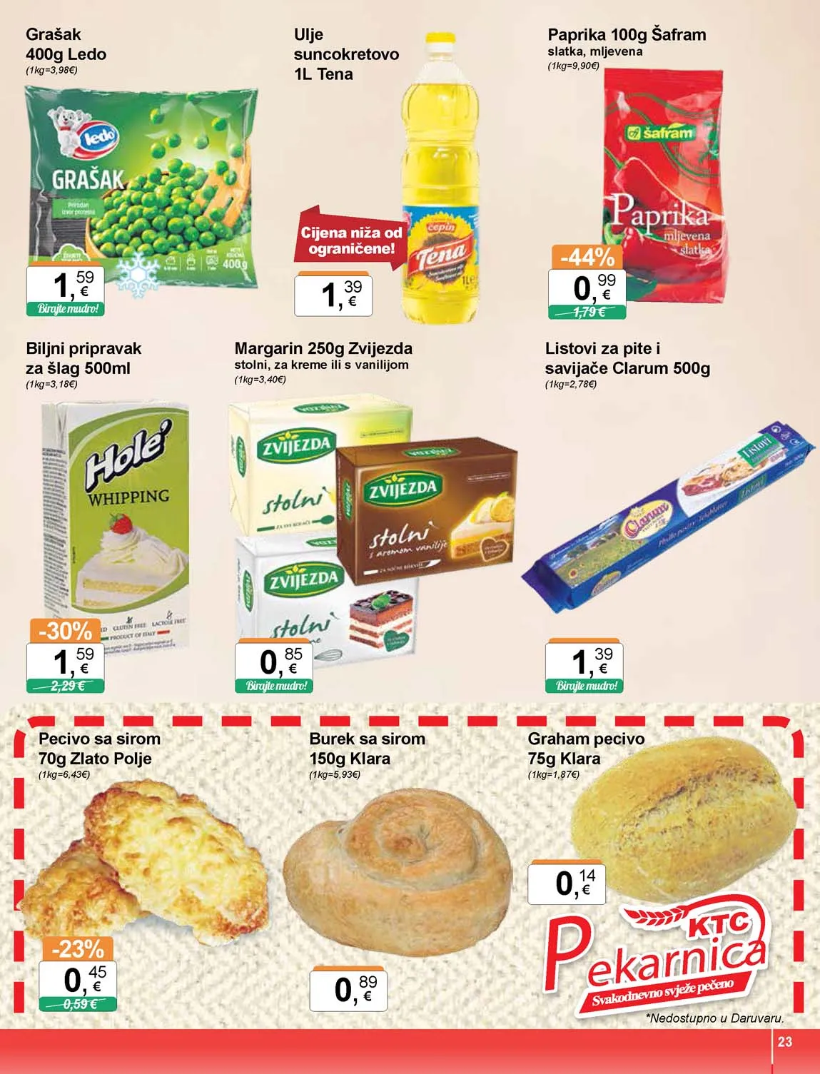 Katalog KTS sniženja prehrane