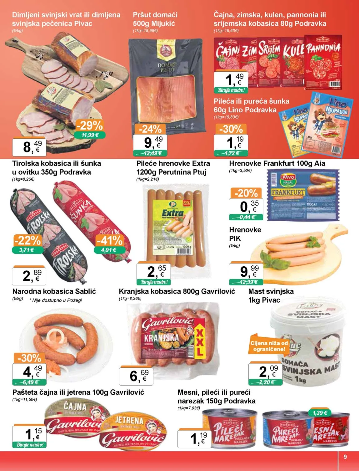 Katalog KTS sniženja prehrane