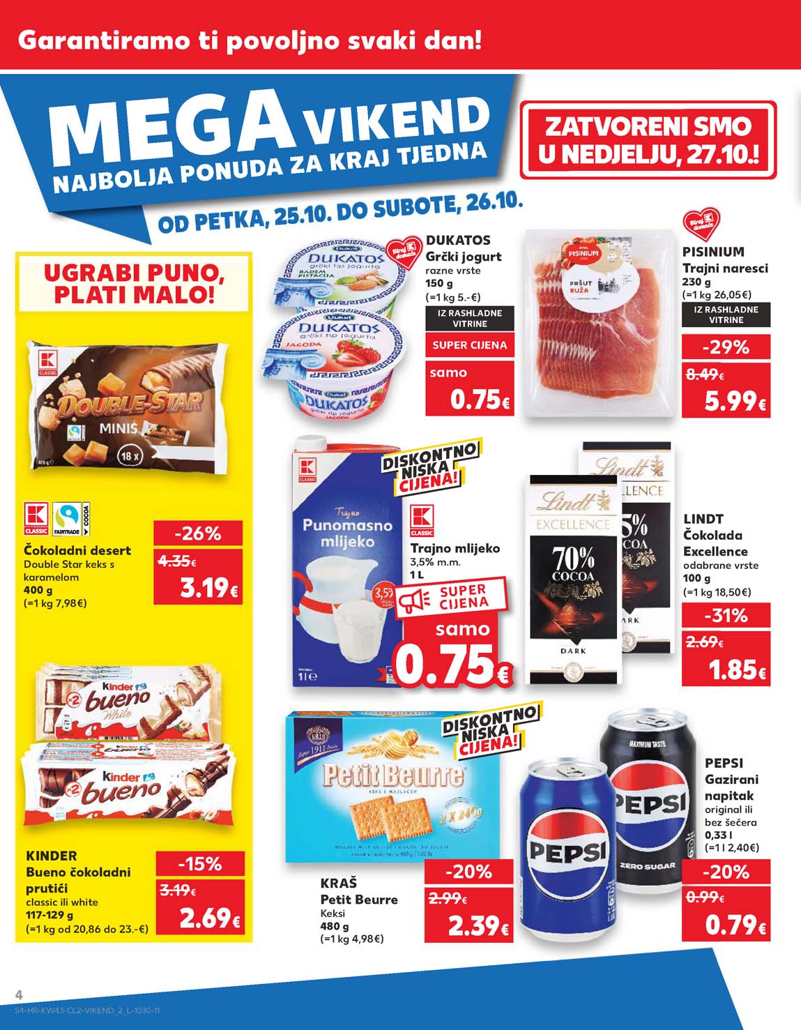 KAUFLAND Vikend akcija